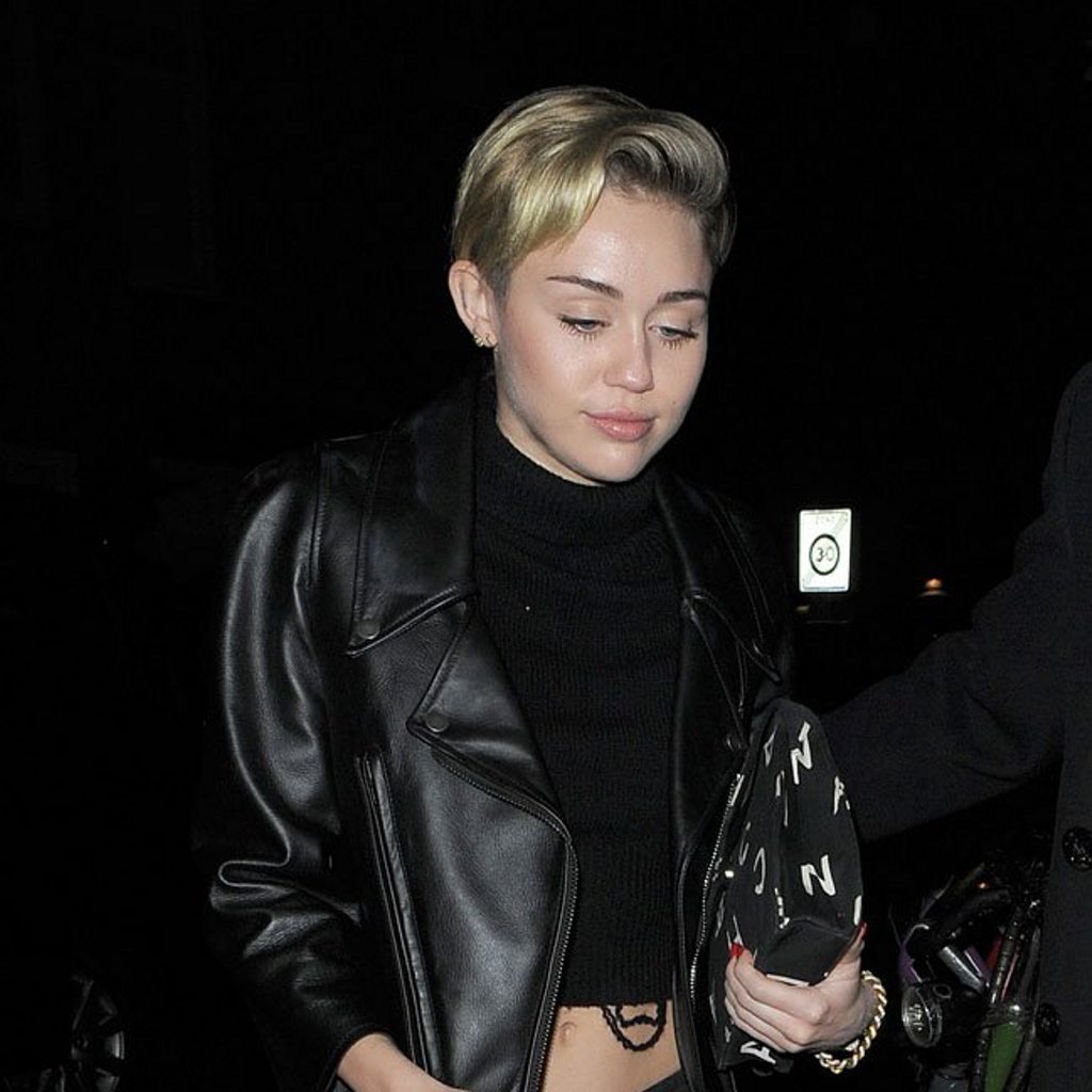 Miley Cyrus has quit smoking. Miley Cyrus has quit smoking.